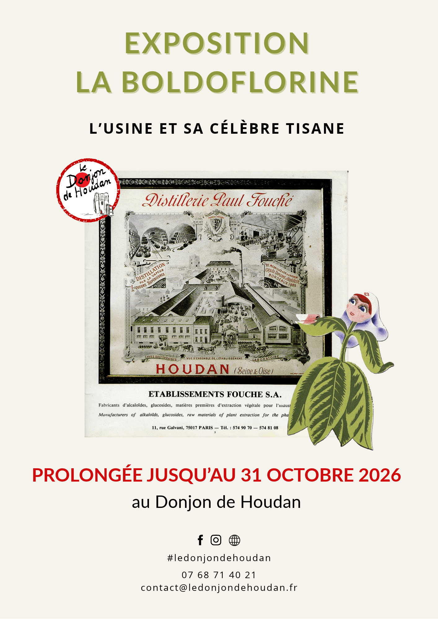 Exposition Boldoflorine prolongée jusqu'au 31 octobre