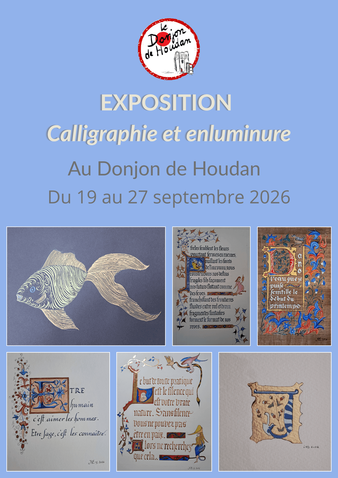 Exposition Calligraphie et enluminure